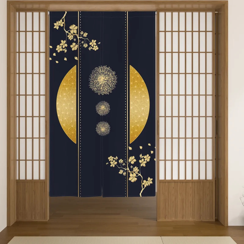 VIKAMA Japanese-Style Cat Patt - огляд і ціна Noren Curtain Doorway