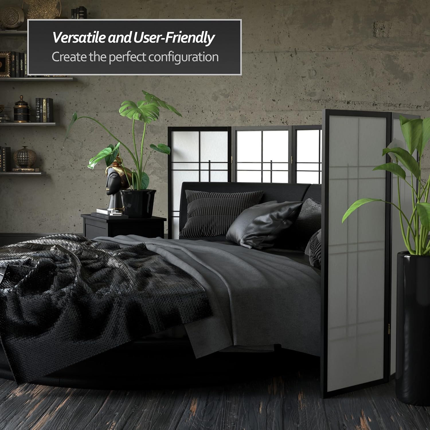 4-Panel Shoji Screen Room Divi - огляд і ціна Shoji Screen Divider