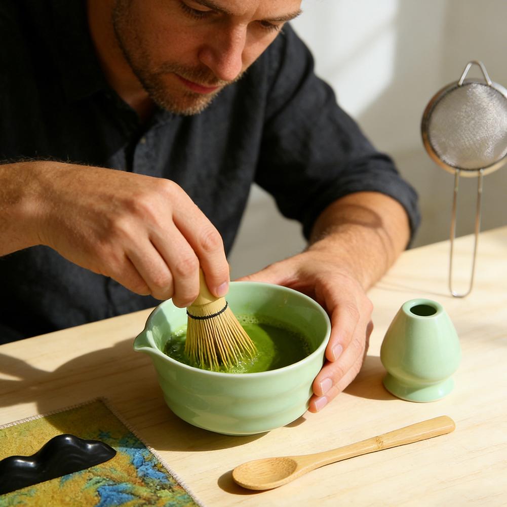 Authentic Japanese Matcha Tea  - огляд і ціна Bamboo Whisk Chasen