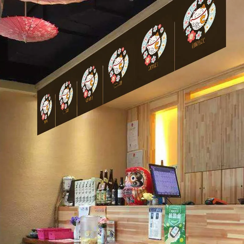 Sushi Shop Adversing Flag Hang - огляд і ціна Noren Curtain Doorway
