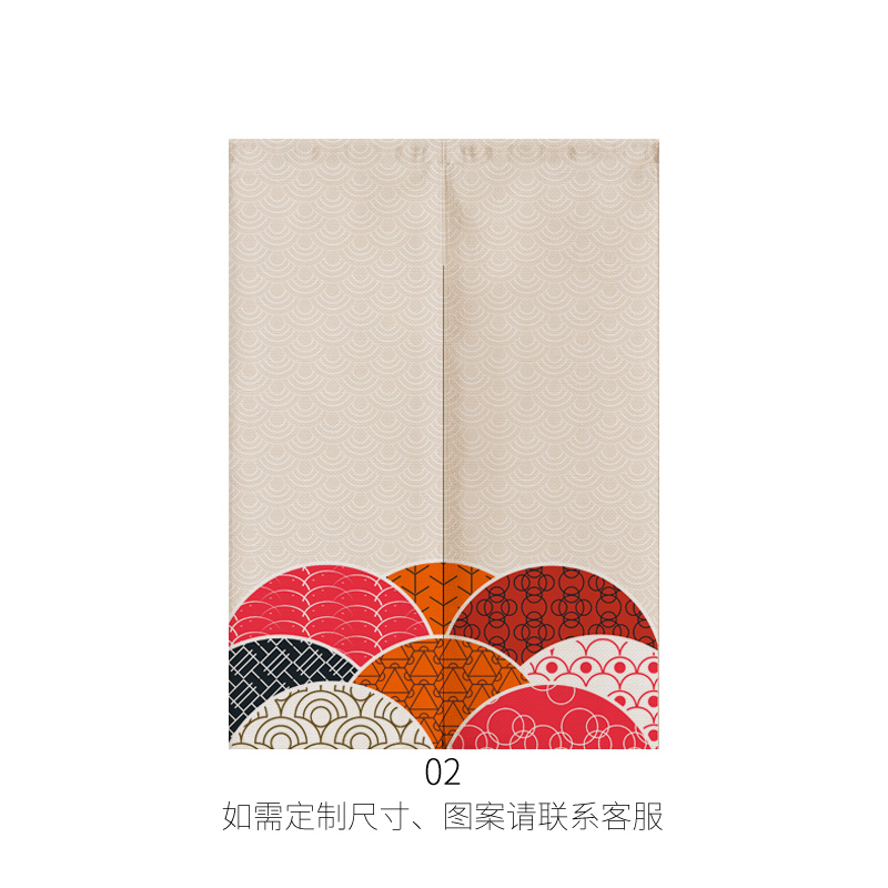 Japanese Ukiyo-e Linen Door Cu - огляд і ціна Noren Curtain Doorway