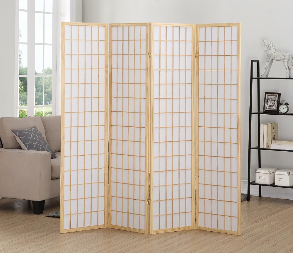Oriental Shoji 4 Panel Screen  - огляд і ціна Shoji Screen Divider