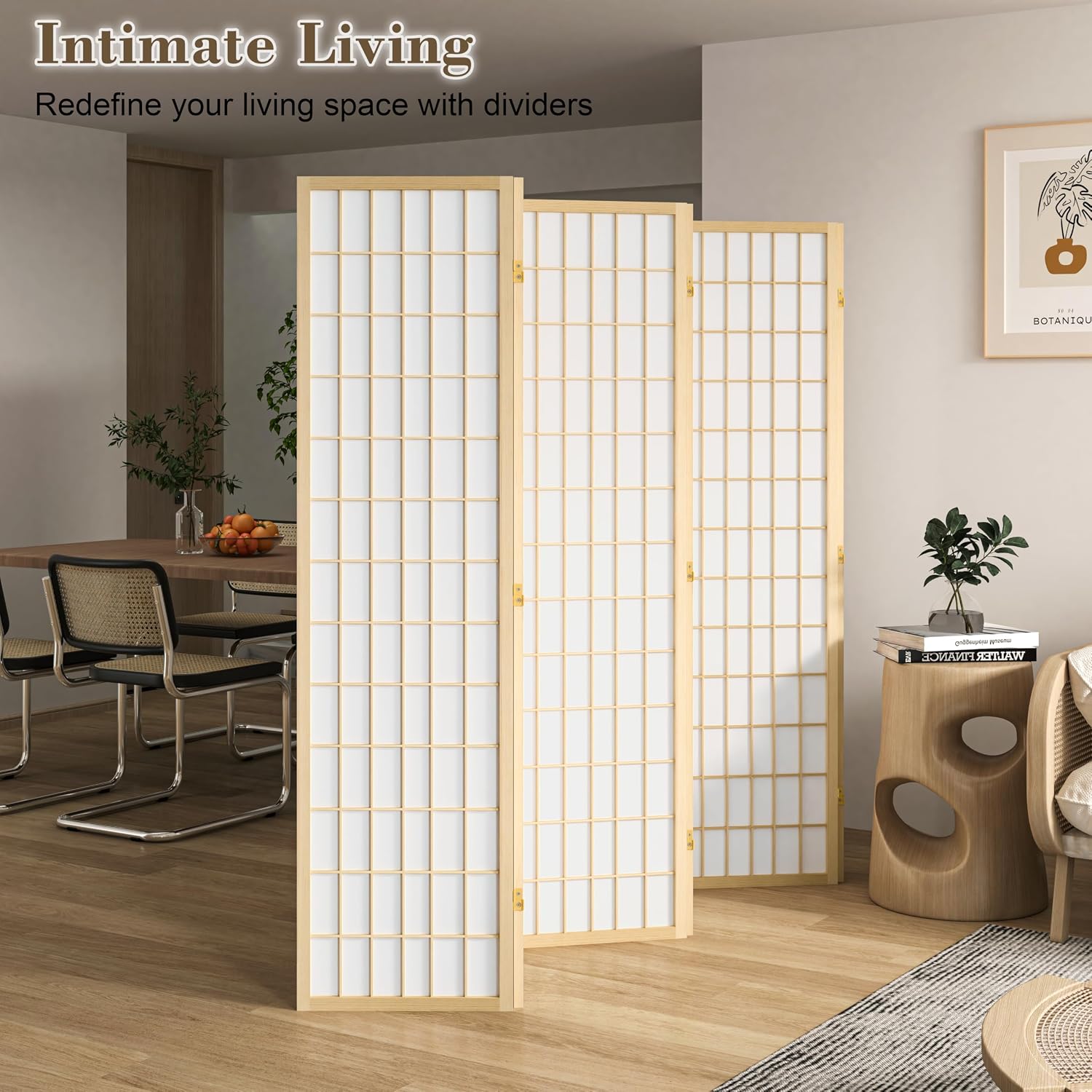6 Panel Folding Room Divider P - огляд і ціна Shoji Screen Divider