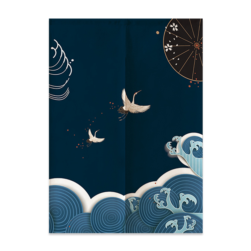 Japanese Linen Door Curtain No - огляд і ціна Noren Curtain Doorway