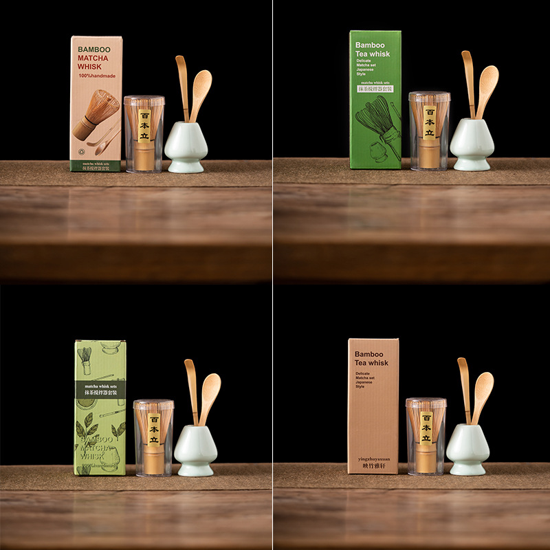 4PCS Bamboo Matcha Whisk Set H - огляд і ціна Bamboo Whisk Chasen