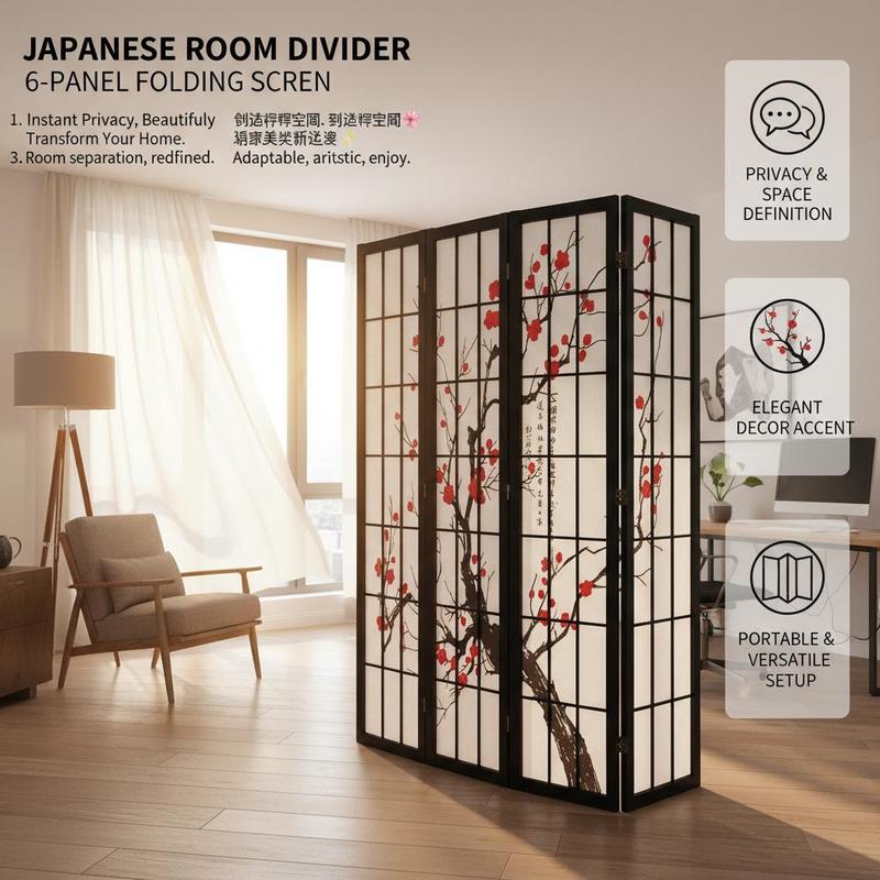 Japanese Shoji Screen 6 Panel  - огляд і ціна Shoji Screen Divider