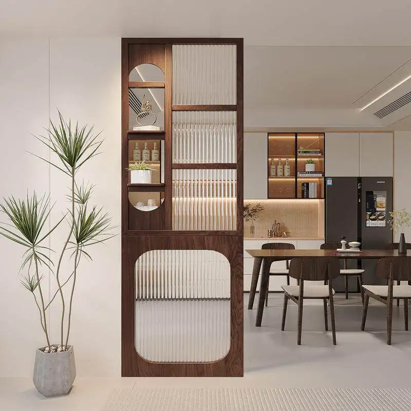 Solid wood screen partition li - огляд і ціна Shoji Screen Divider