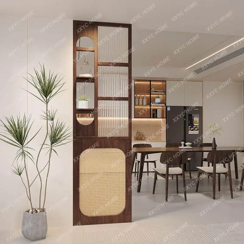 Solid wood screen partition li - огляд і ціна Shoji Screen Divider