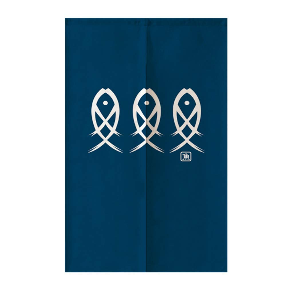 Ancient Character Fish Japanes - огляд і ціна Noren Curtain Doorway