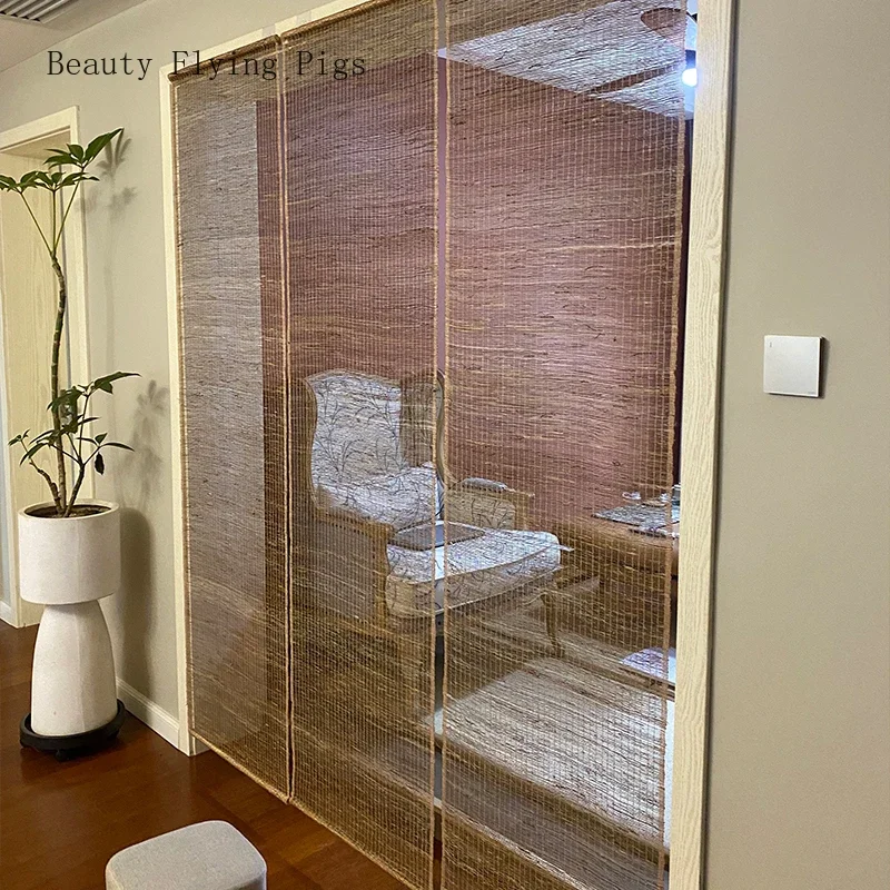 Retro and Nostalgic Ramie Curt - огляд і ціна Shoji Screen Divider